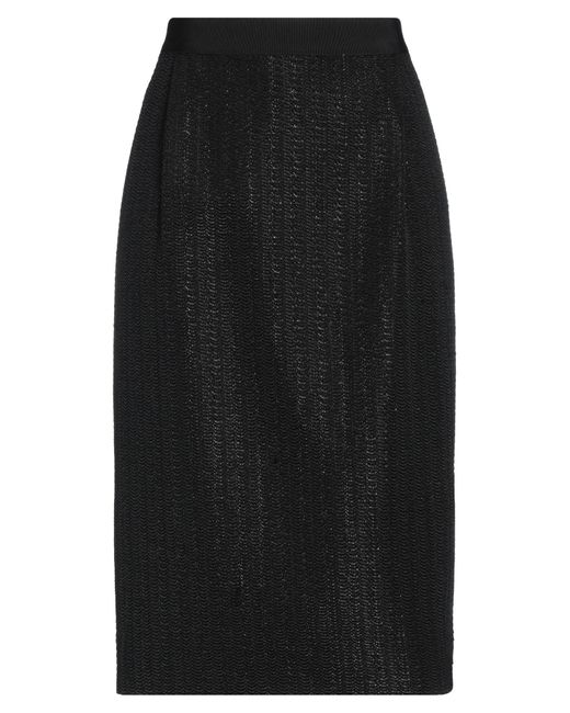 Giambattista Valli Black Midi Skirt