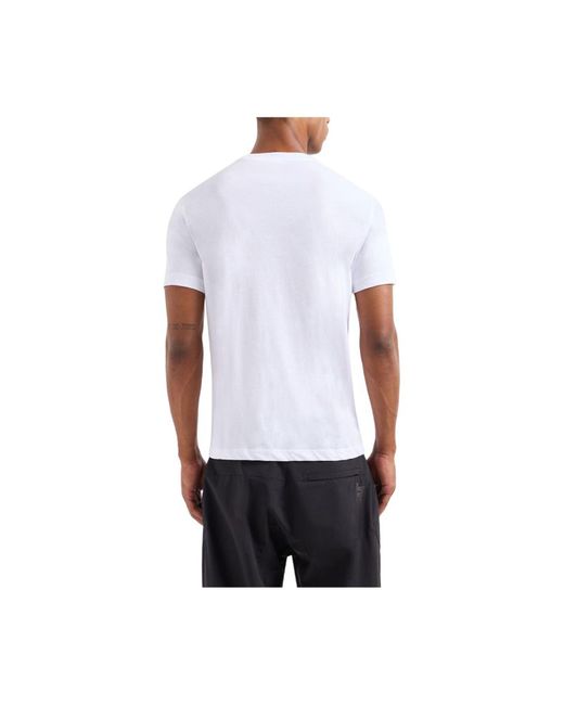 T-shirt EA7 pour homme en coloris White