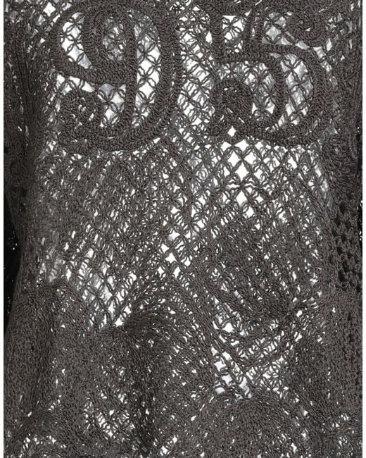 Max Mara Gray Sweater Cotton, Polyester