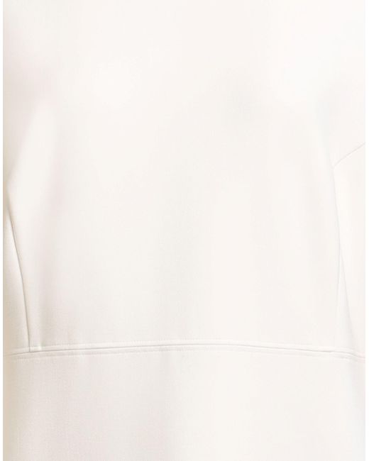 Peserico White Midi Dress