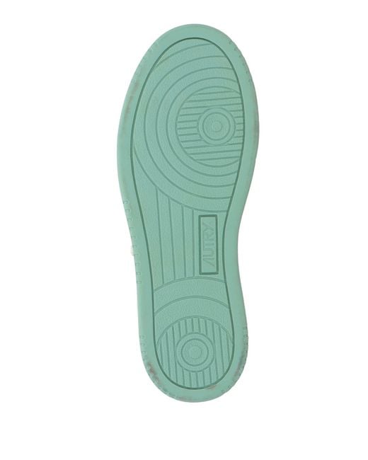 Autry Green Sneakers Leather