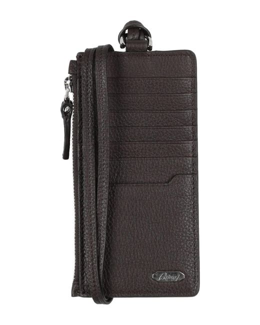Brioni Black Cardholder for men