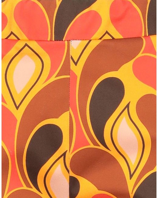 Siste's Orange Pants Cotton, Elastane