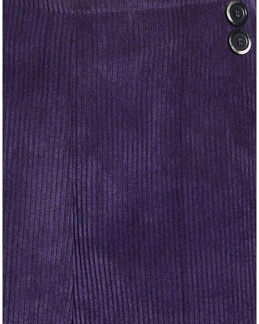 Diana Gallesi Blue Dark Pants Polyester, Polyamide, Elastane