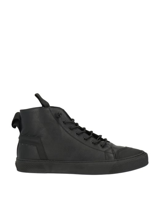 Bruno Bordese Black Sneakers Leather for men