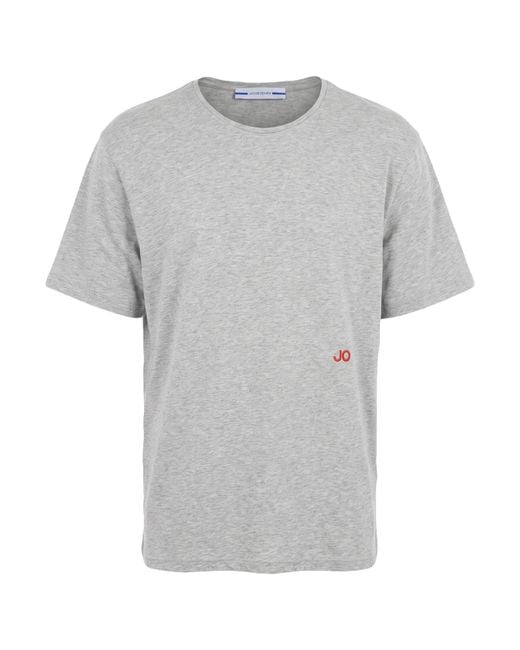 Jacob Cohen Gray Light T-Shirt Cotton for men