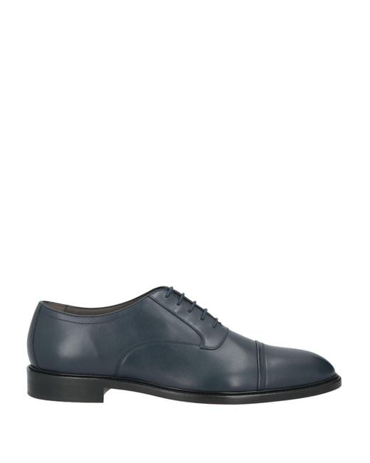 Sergio Rossi Blue Lace-Up Shoes for men