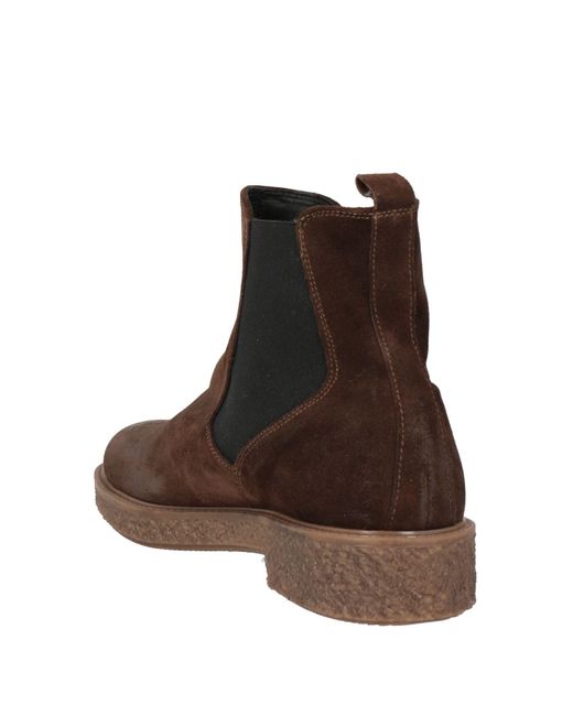 Daniele Alessandrini Brown Ankle Boots for men