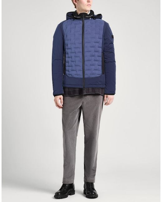 Peuterey Blue Puffer Polyamide, Elastane for men