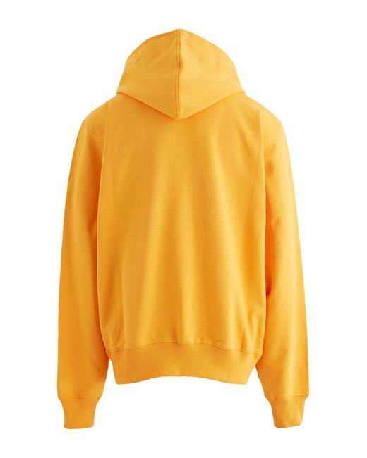 Helmut Lang Yellow Sweatshirt for men