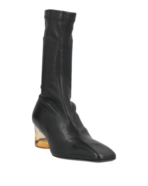 Jil Sander Black Stiefelette