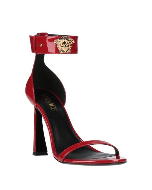 Versace Red Sandals