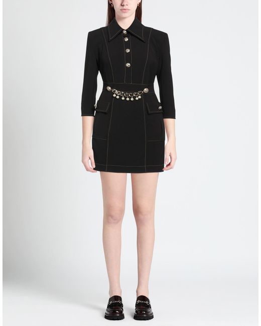W Les Femmes By Babylon Black Mini Dress