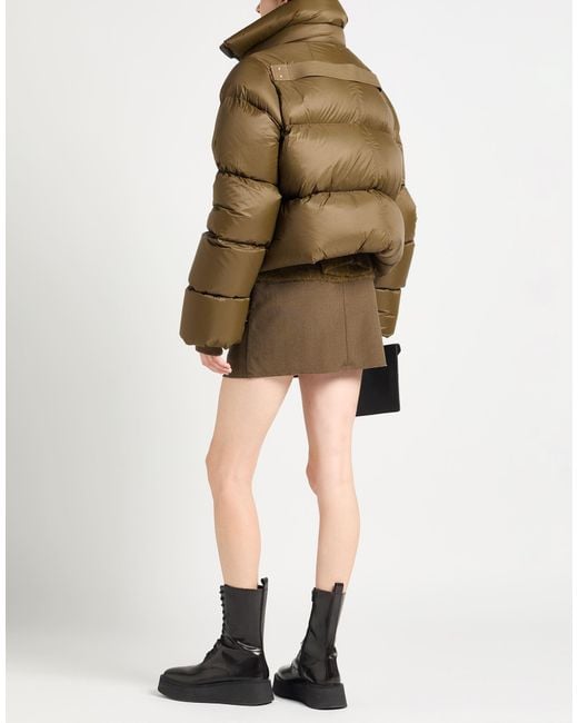 Rick Owens Brown Puffer