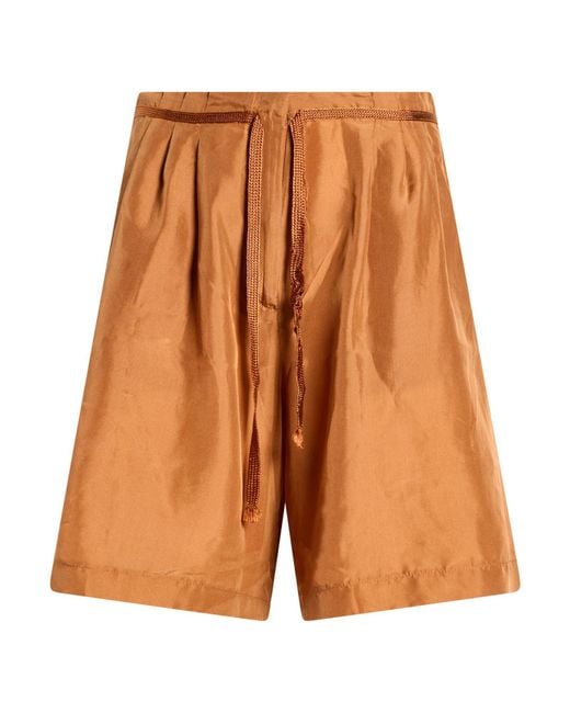 Forte_forte Orange Shorts & Bermuda Shorts