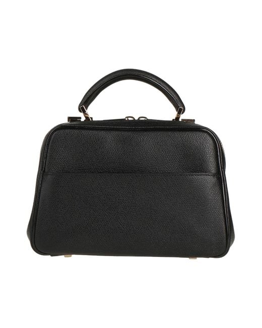 Valextra Black Handbag