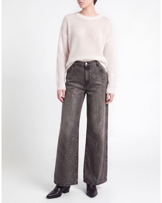 ViCOLO Gray Jeans Cotton, Polyester