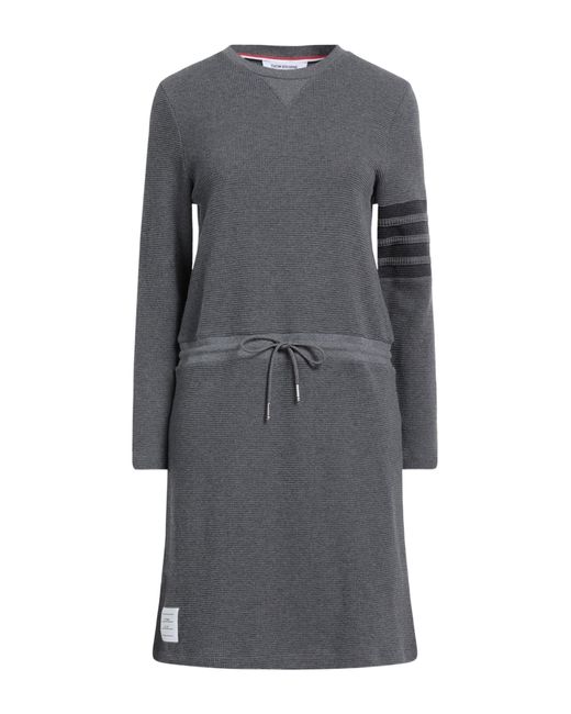 Thom Browne Gray Mini Dress
