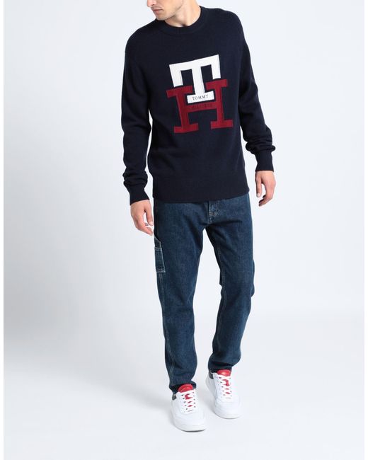 Pullover Tommy Hilfiger de hombre de color Blue