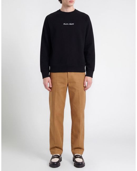 Maison Kitsuné Black Sweatshirt for men