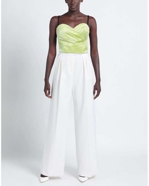 Top Camilla de color Green