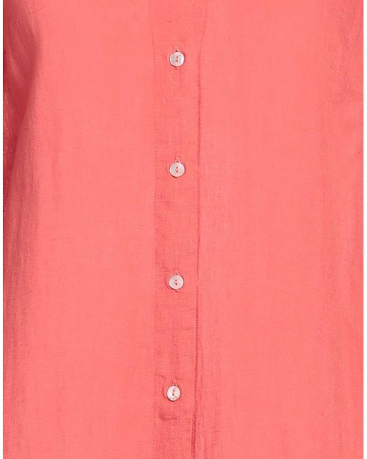 120% Lino Pink Midi-Kleid