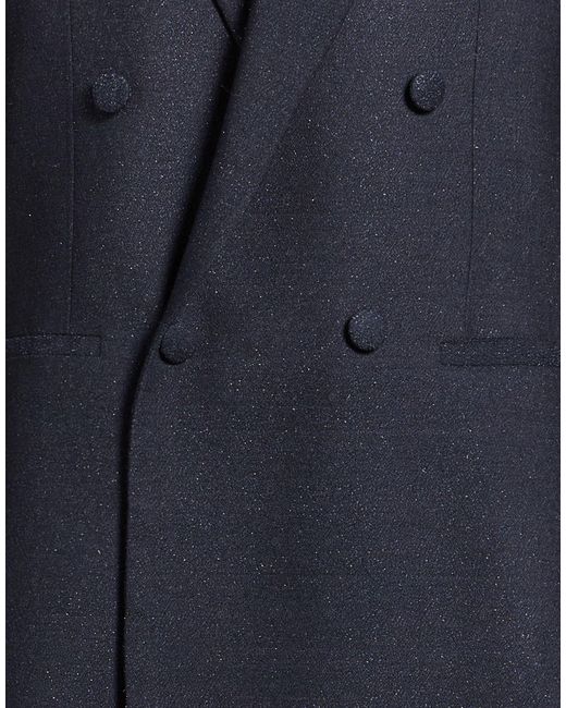 Lardini Blue Midnight Blazer Wool, Polyester, Elastane for men