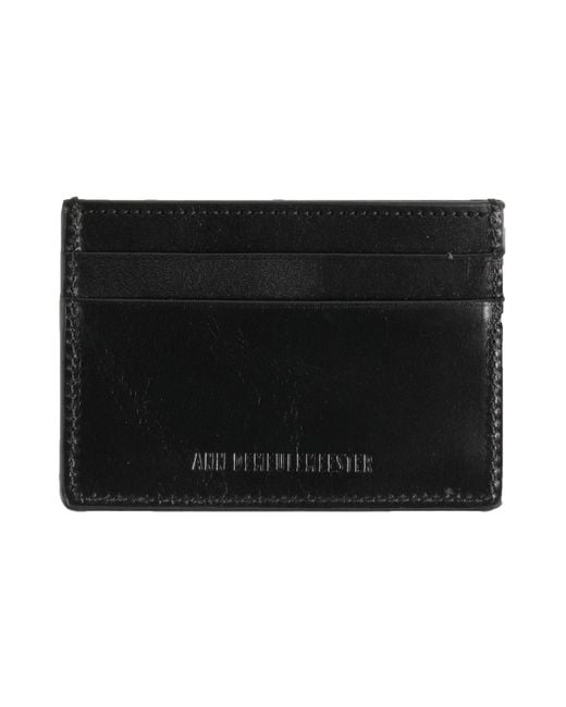 Ann Demeulemeester Black Cardholder for men