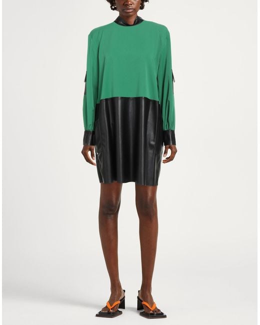 Jijil Green Mini Dress