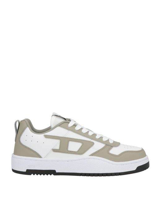 DIESEL White Trainers for men