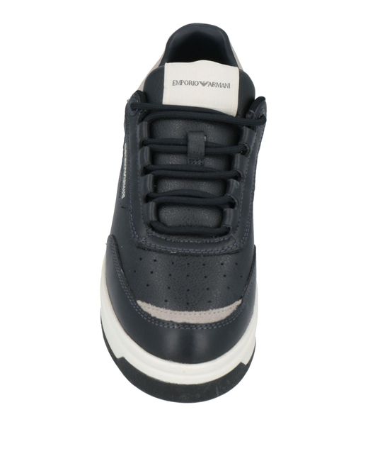 Emporio Armani Black Sneakers for men