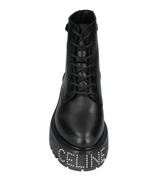 Céline Black Ankle Boots for men