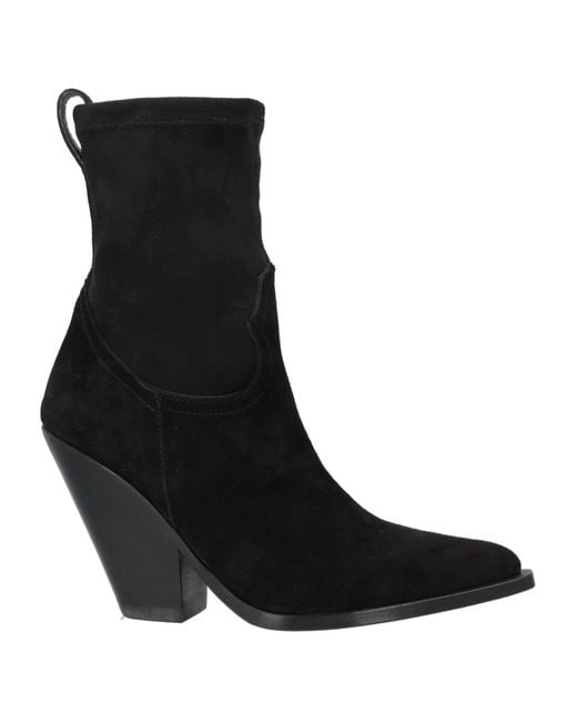 Sonora Boots Black Ankle Boots