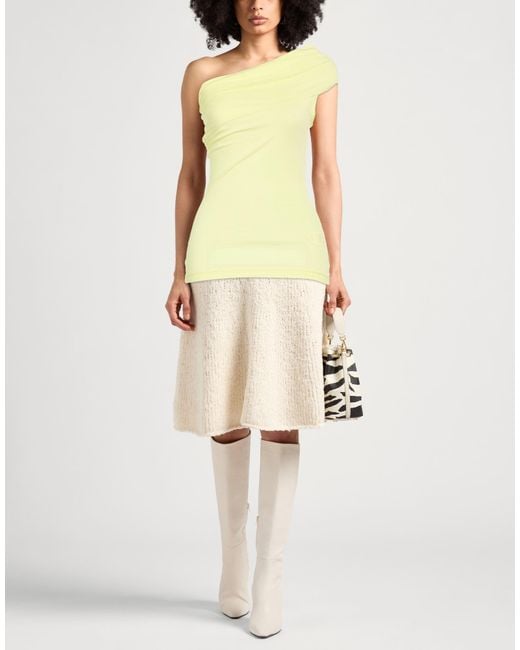 MSGM Yellow Top Cotton
