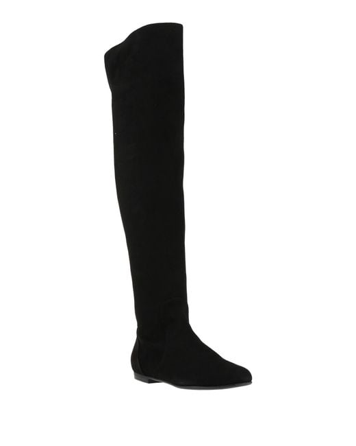 Giuseppe Zanotti Black Boot Leather