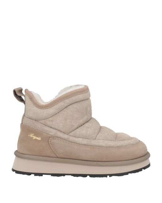 Axel Arigato Gray Light Ankle Boots Leather