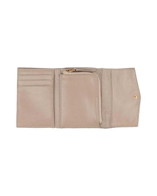 Maison Kitsuné Natural Wallets