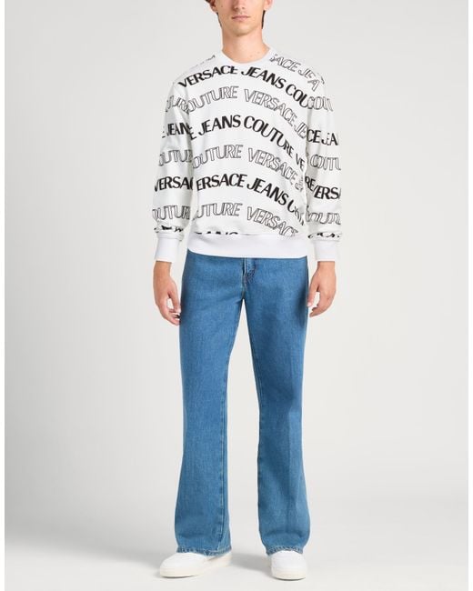 Versace Jeans Couture White Sweatshirt for men