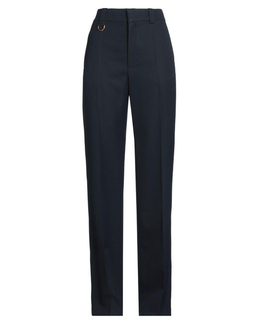 Chloé Blue Pants Virgin Wool