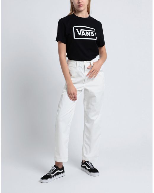 Vans White Trouser