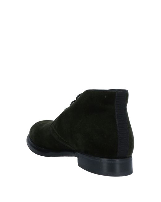 Dolce & Gabbana Black Ankle Boots for men