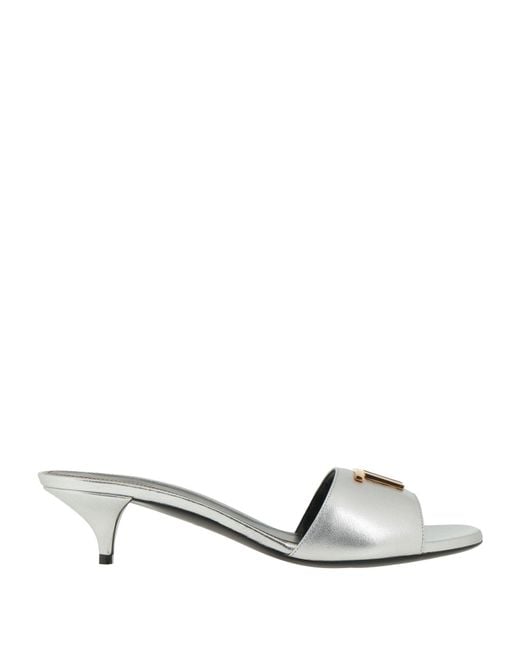 Tom Ford White Sandals
