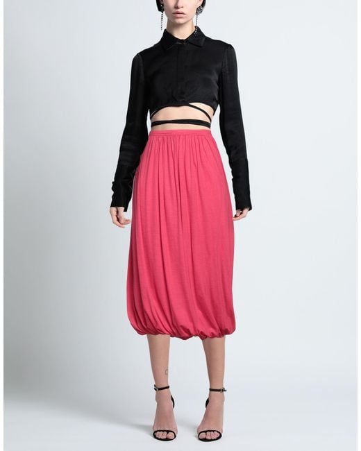 Sofie D'Hoore Pink Midi Skirt