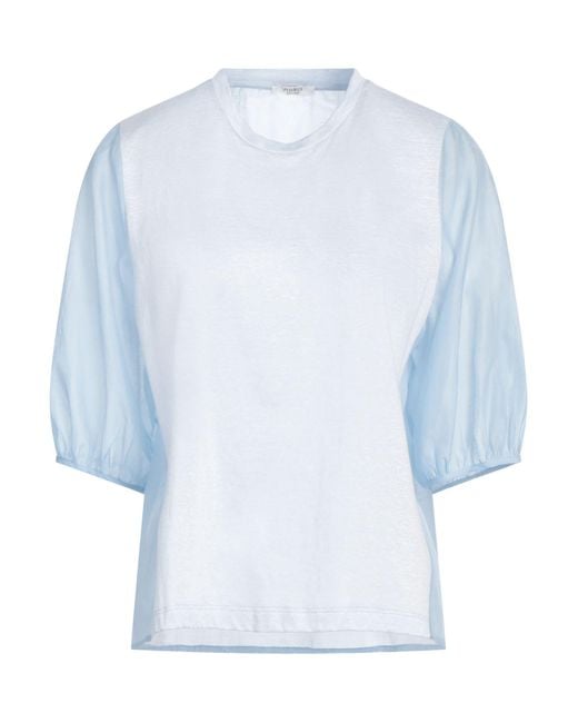 Peserico Blue Sky Top Cotton, Silk, Linen