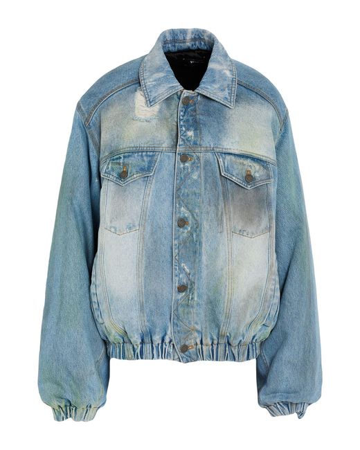 Egonlab Blue Denim Outerwear Cotton