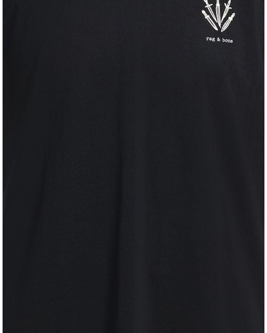 Rag & Bone Black T-Shirts for men
