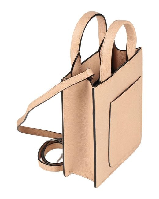 Bolso de mano Valextra de color Natural