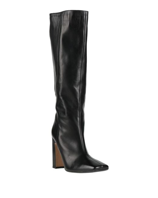 EMMELINE Black Boot Leather