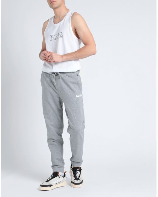 Boss Gray Trouser for men