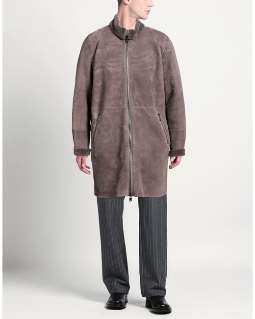 Giorgio Brato Brown Shearling & Teddy for men